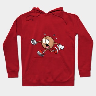 Scared Running Pepernoot Hoodie